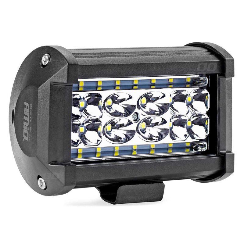 Proiector LED pentru Off-Road, atv, ssv, culoare 6500K, 28 LED-uri, tensiune 9 – 36V, dimensiune 136 x 80 mm