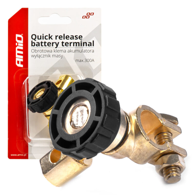 Comutator rotativ „Contact General” cu montaj pe borna bateriei, 12V – 24V