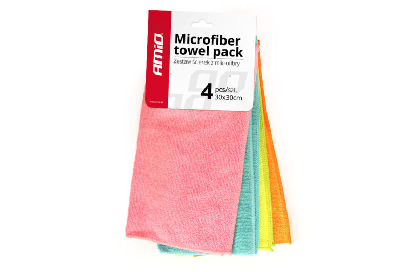 Set lavete microfibre 4 buc 30×30 cwash-02