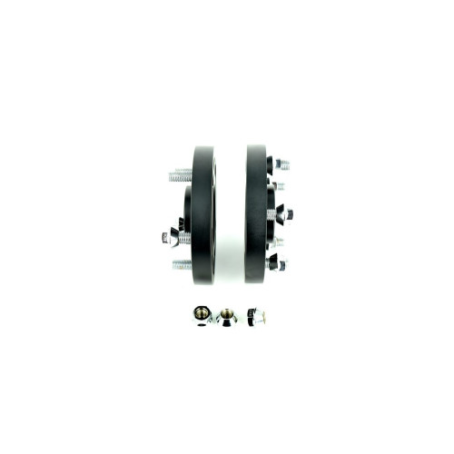 Distantier janta auto, dimensiune 4×108, grosime 20mm, prezoane incluse, culoare neagra