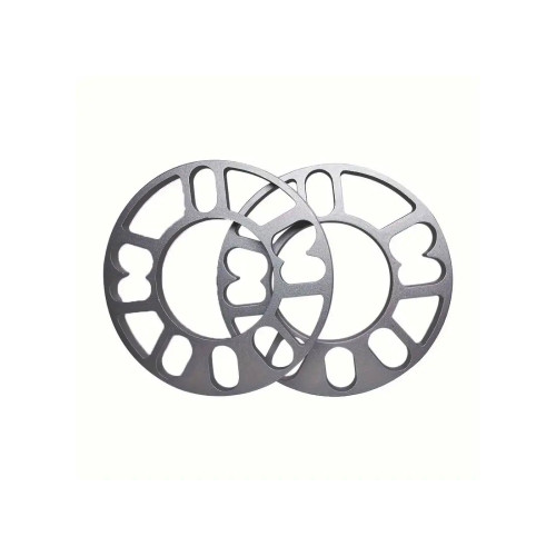 Distantier janta universal din aliaj de aluminiu, grosime 5mm, diametru central 75mm
