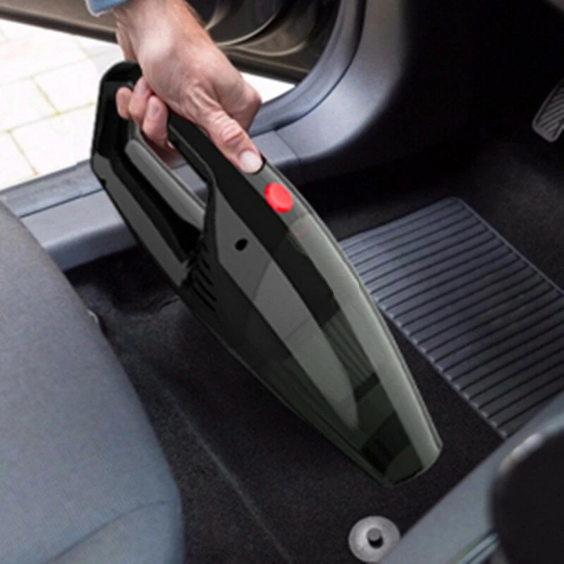 Aspirator auto fara sac, cu filtru hepa, alimentare bricheta 12V, 120W