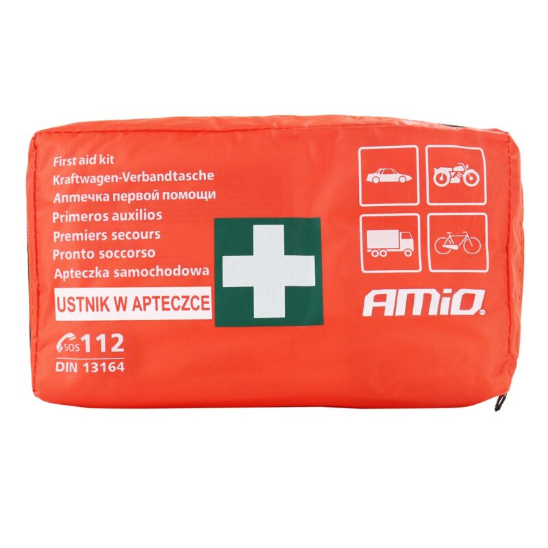 Trusa de prim ajutor auto, 17 piese, din 13164