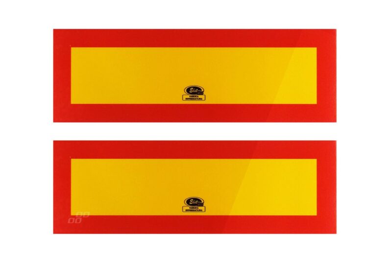 Placute reflectorizante pentru camioane 10×30 cm