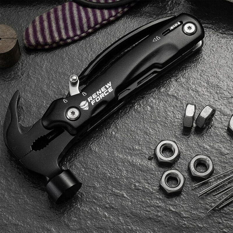 Unealta de supravietuire 12-in-1, model „Hammer Multi-tool” pentru camping, calatorii, offroad, atv, ssv, model avx-wt-mt-pro-6