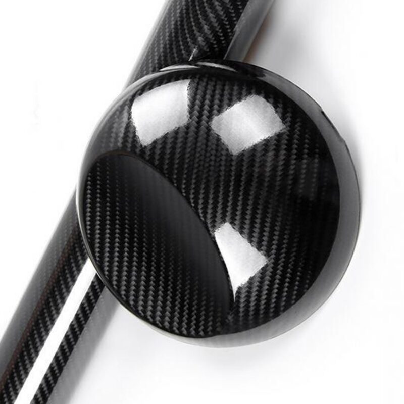 Rola folie colantare auto Carbon 5D Lacuit Negru, dimensiune 18m x 1,52m