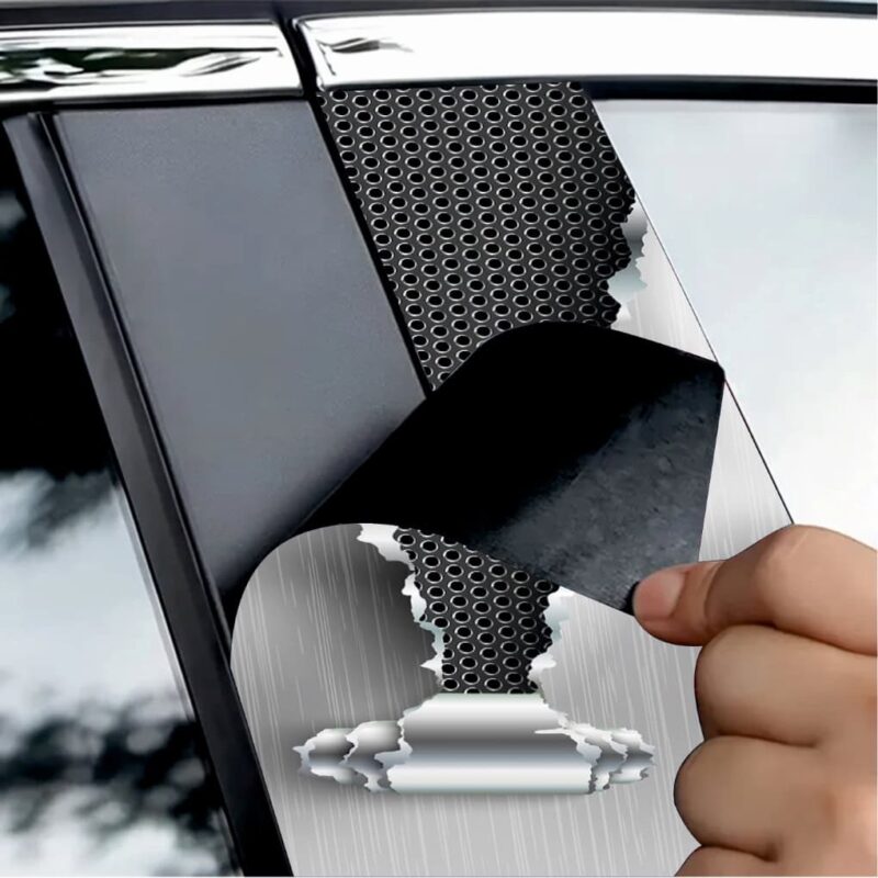Set 2 stickere decorative pentru stalpii usilor, print autoadeziv de inalta rezolutie, dimensine 2 buc x 50 x 22 cm , cod: avx-ssu-06
