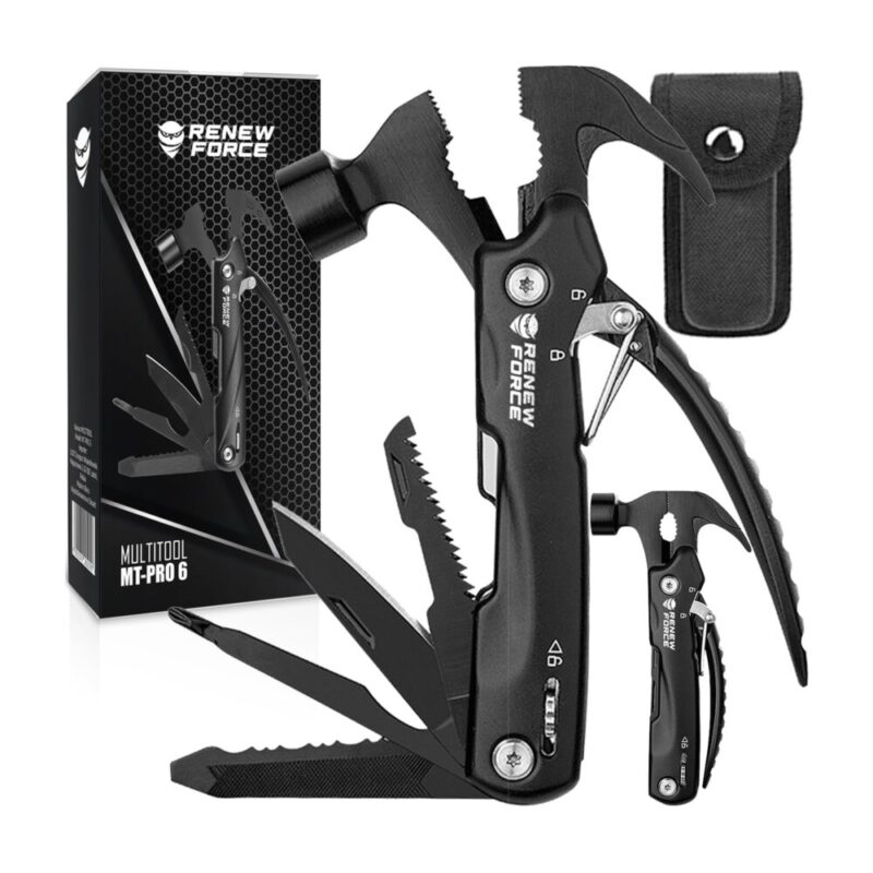 Unealta de supravietuire 12-in-1, model „Hammer Multi-tool” pentru camping, calatorii, offroad, atv, ssv, model avx-wt-mt-pro-6