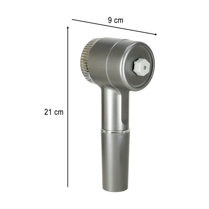 Perie electrica „5-in-1” cu 5 accesorii de curatare pentru baie, podea, rosturi faianta, piscina, cu afisaj cu LED si incarcare USB