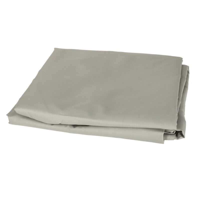 Umbrar de gradina triunghiular, impermeabil, culoare Gri, dimensiune 3 x 3 x 3 m
