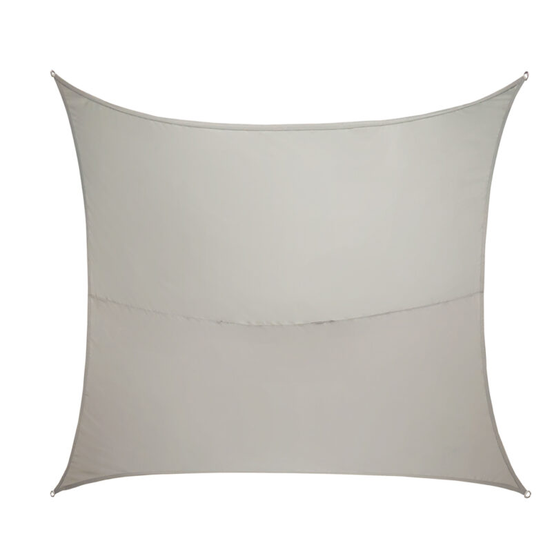 Umbrar de gradina dreptiunghiular, impermeabil, culoare Gri, dimensiune 4 x 3 m