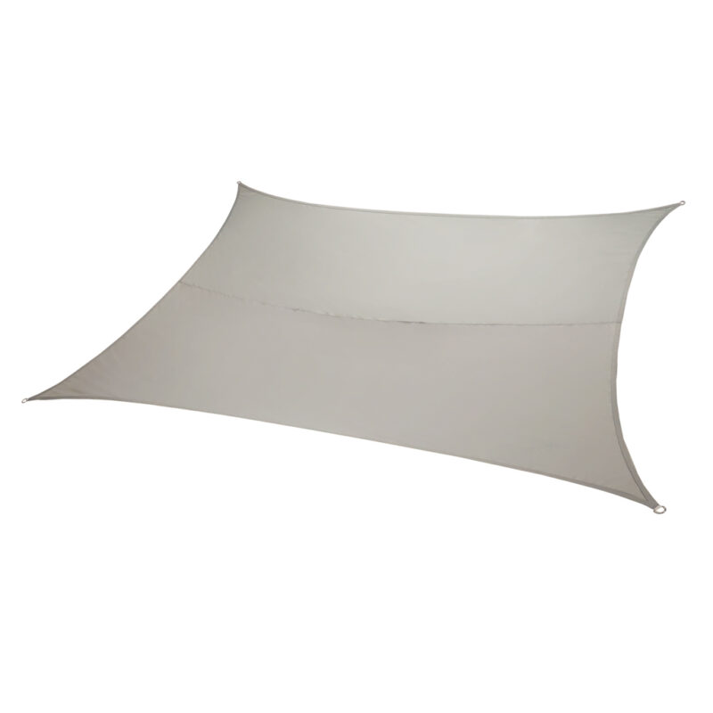 Umbrar de gradina dreptiunghiular, impermeabil, culoare Gri, dimensiune 4 x 3 m