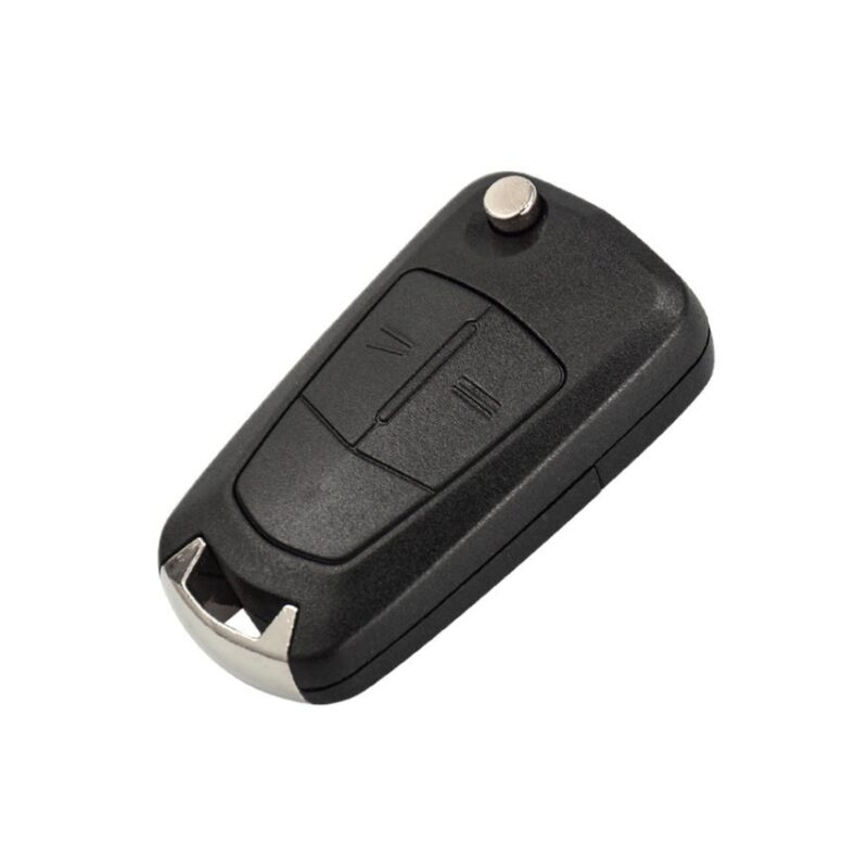 Carcasa Telecomanda Auto cu 2 butoane si lamela inclusa, compatibila Opel Astra, Corsa, Zafira
