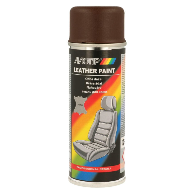 Motip spray vopsea pentru piele maro 200 ML
