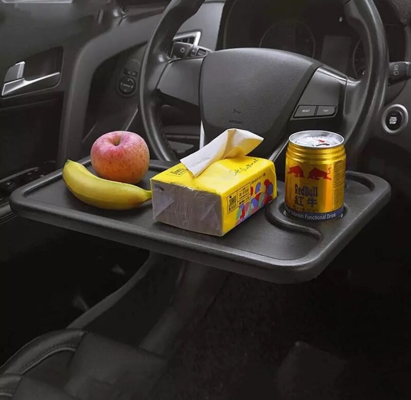 Organizator auto de tip masa cu montaj pe volan