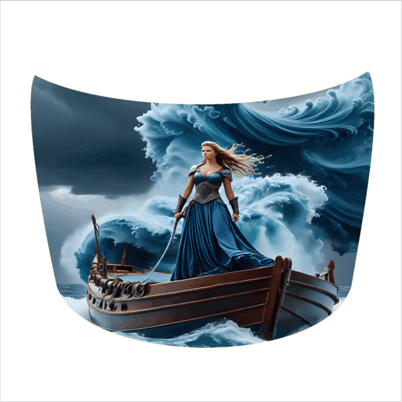 Folie Capota Auto „Hood Art” rezistenta la exterior, marime S (150 x 110cm) – Cod: avx-capota-013S
