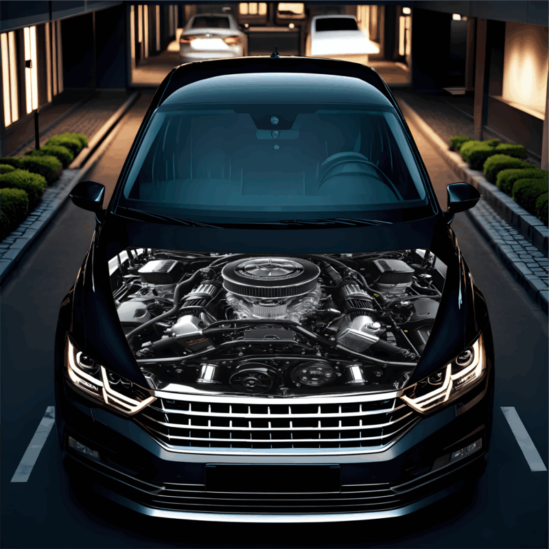 Folie Capota Auto „Hood Art” rezistenta la exterior, marime M (165 x 120cm) – Cod: avx-capota-017M