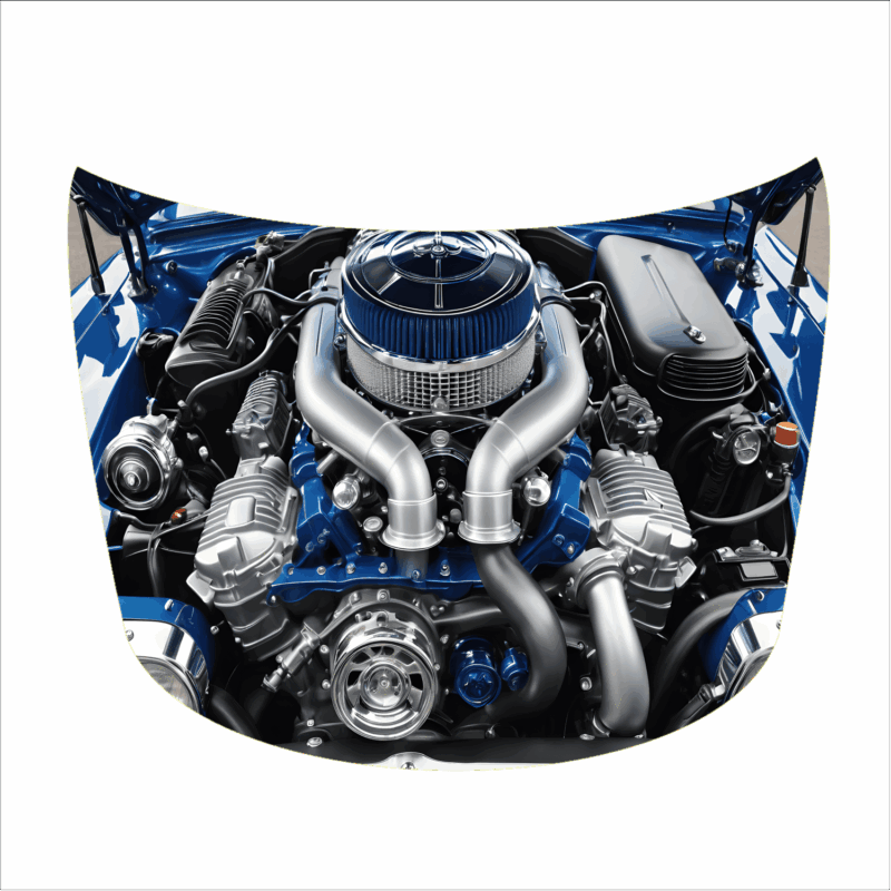Folie Capota Auto „Hood Art” rezistenta la exterior, marime M (165 x 120cm) – Cod: avx-capota-019M