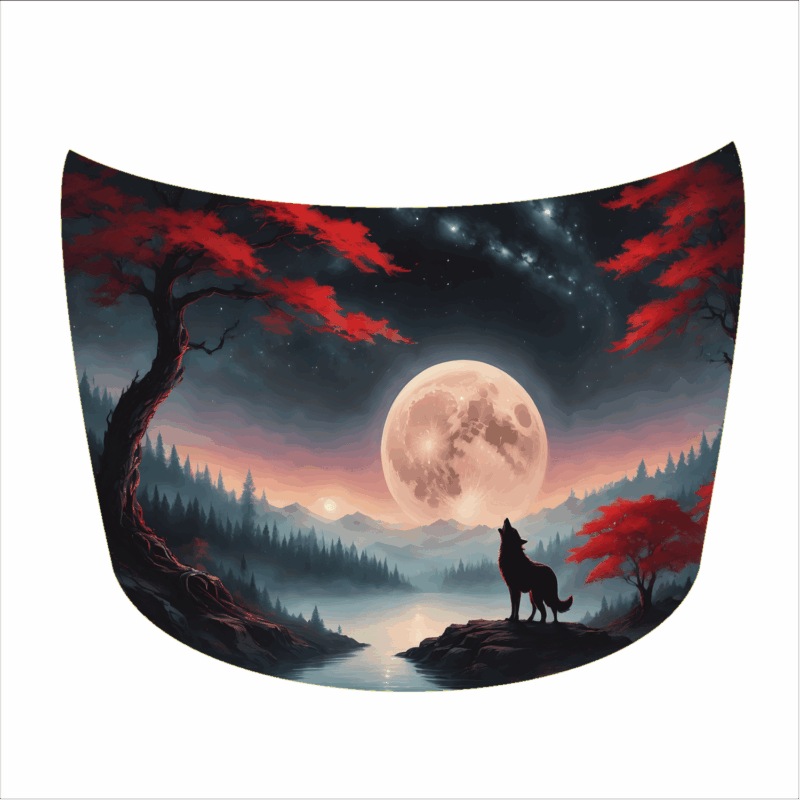 Folie Capota Auto „Hood Art” rezistenta la exterior, marime L (180 x 130cm) – Cod: avx-capota-021L