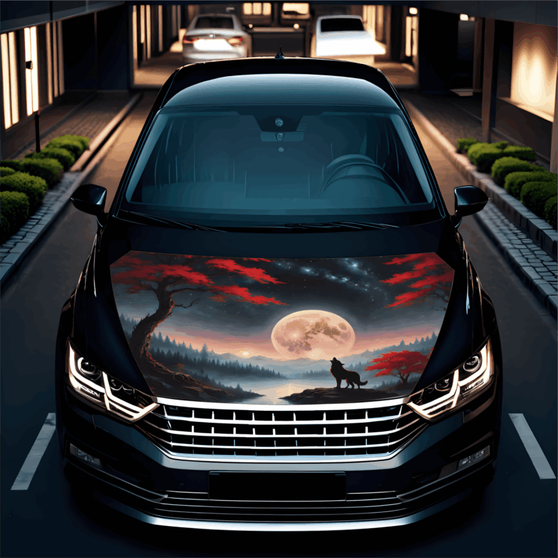 Folie Capota Auto „Hood Art” rezistenta la exterior, marime L (180 x 130cm) – Cod: avx-capota-021L