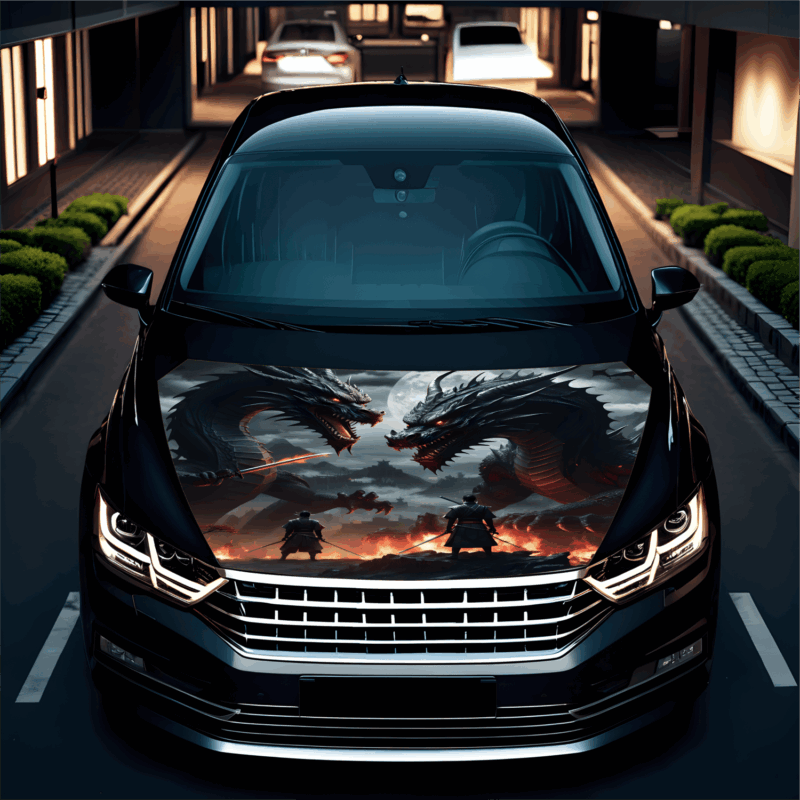Folie Capota Auto „Hood Art” rezistenta la exterior, marime L (180 x 130cm) – Cod: avx-capota-022L