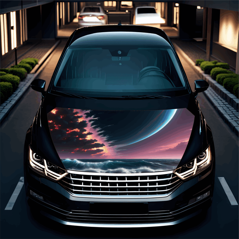 Folie Capota Auto „Hood Art” rezistenta la exterior, marime M (165 x 120cm) – Cod: avx-capota-023M