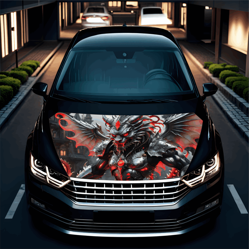 Folie Capota Auto „Hood Art” rezistenta la exterior, marime M (165 x 120cm) – Cod: avx-capota-025M