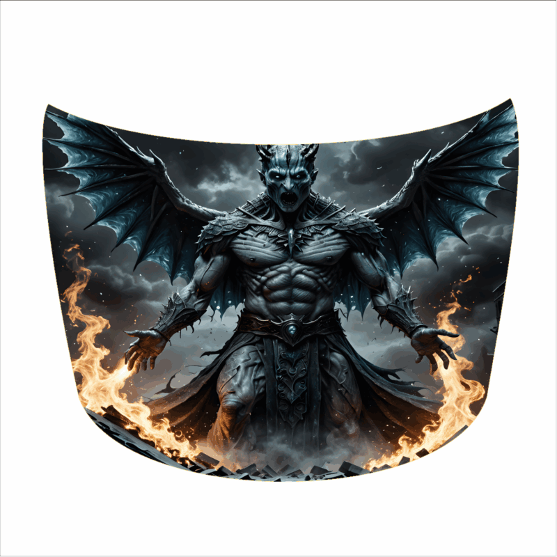 Folie Capota Auto „Hood Art” rezistenta la exterior, marime S (150 x 110cm) – Cod: avx-capota-026S