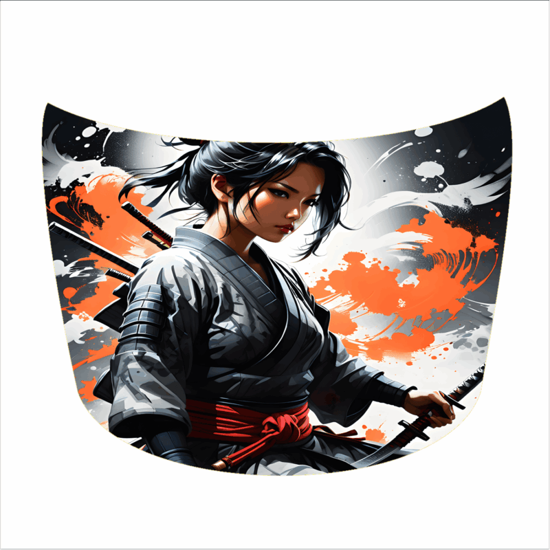 Folie Capota Auto „Hood Art” rezistenta la exterior, marime L (180 x 130cm) – Cod: avx-capota-005L