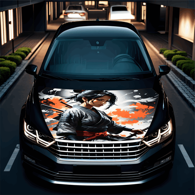 Folie Capota Auto „Hood Art” rezistenta la exterior, marime L (180 x 130cm) – Cod: avx-capota-005L