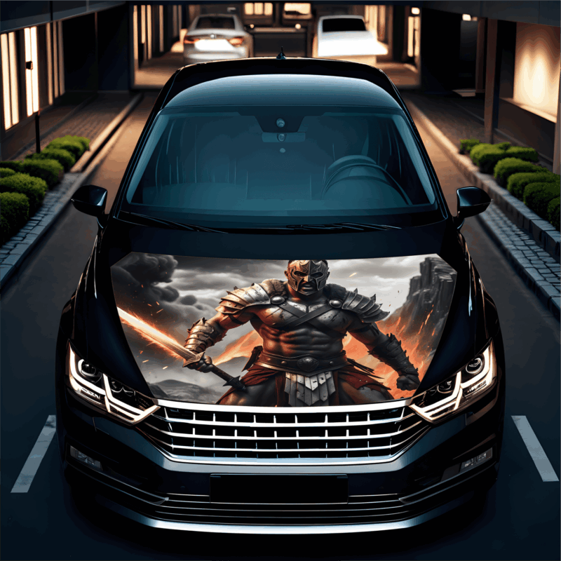 Folie Capota Auto „Hood Art” rezistenta la exterior, marime S (150 x 110cm) – Cod: avx-capota-007S