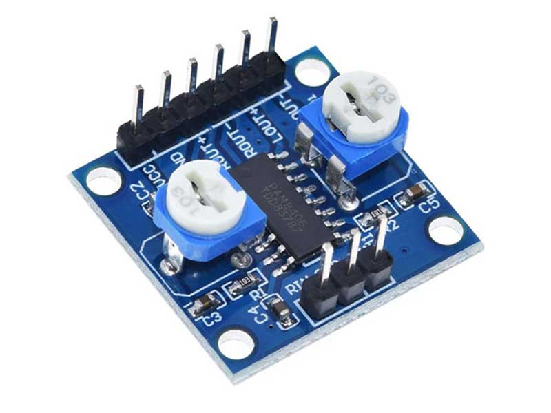 Kit amplificator Clasa D, putere 2 x 5W, pam8406