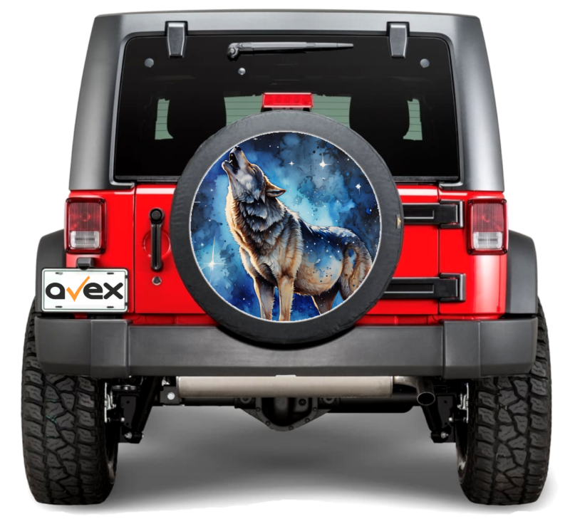 Sticker Auto „Roata de Rezerva” rezistenta la intemperii si raze UV, diametru 55 cm, Cod: avx-rr01