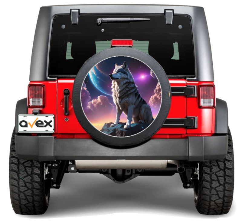Sticker Auto „Roata de Rezerva” rezistenta la intemperii si raze UV, diametru 55 cm, Cod: avx-rr02