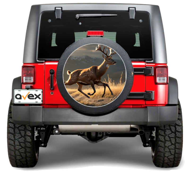 Sticker Auto „Roata de Rezerva” rezistenta la intemperii si raze UV, diametru 55 cm, Cod: avx-rr06