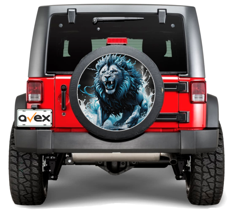 Sticker Auto „Roata de Rezerva” rezistenta la intemperii si raze UV, diametru 55 cm, Cod: avx-rr10