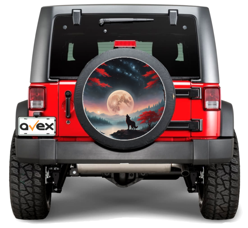 Sticker Auto „Roata de Rezerva” rezistenta la intemperii si raze UV, diametru 55 cm, Cod: avx-rr17