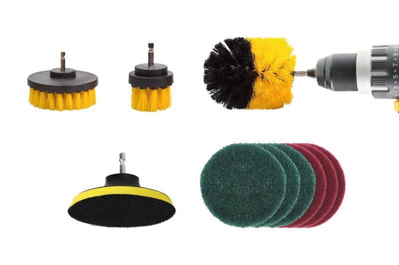 Set 10 piese perii de curatare si slefuire