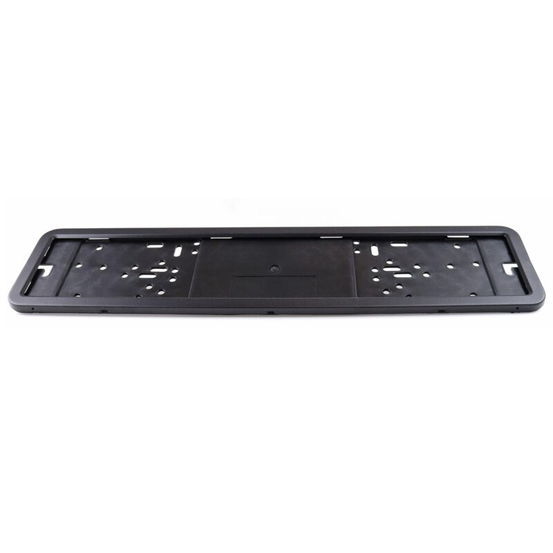 Suport numar inmatriculare din inox negru mat, lpf 003