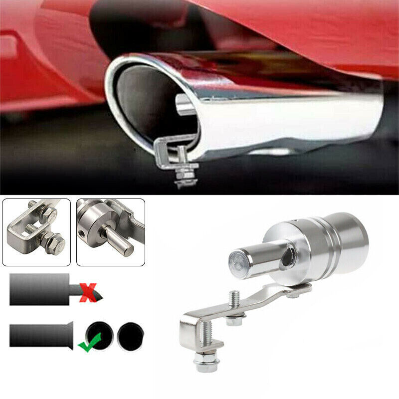 Fluier din aluminiu pentru toba marime S, compatibil cu motoare intre 1000 – 1600 cc